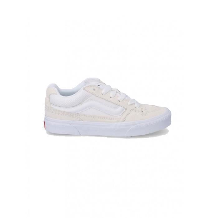 Vans Chaussures Enfant Vans Caldrone Sume - Blanc - Lacets - Textile