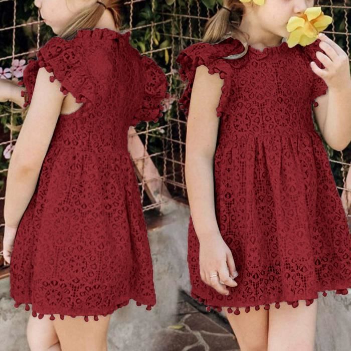 Robe Lela Rose – Taille XS/S – Couleur Mûrier (vin), Manches Volantes, Tricot Stretch – Neuf Avec étiquettes