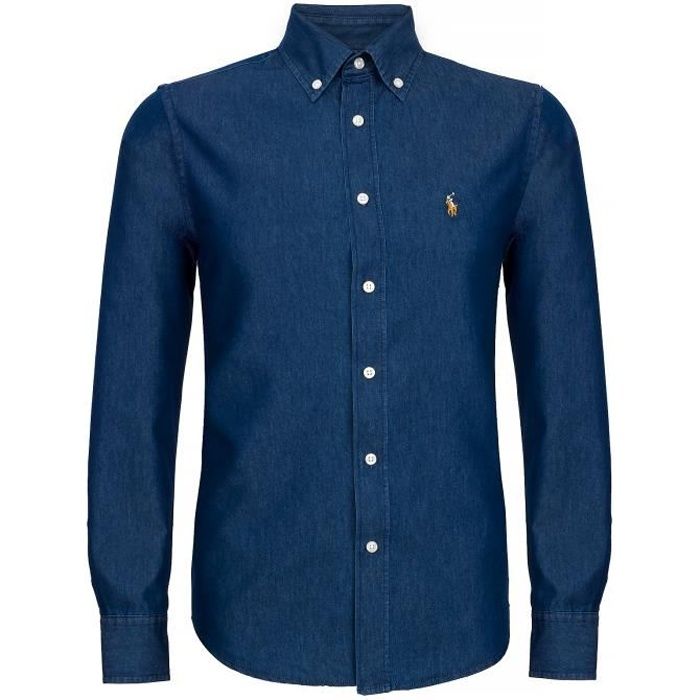 chemise ralph lauren homme kaki