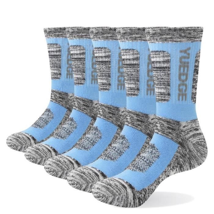 SmartWool Chaussettes de Randonnée Femme - Light Cushion Mountain Moon Crew - 069 ash