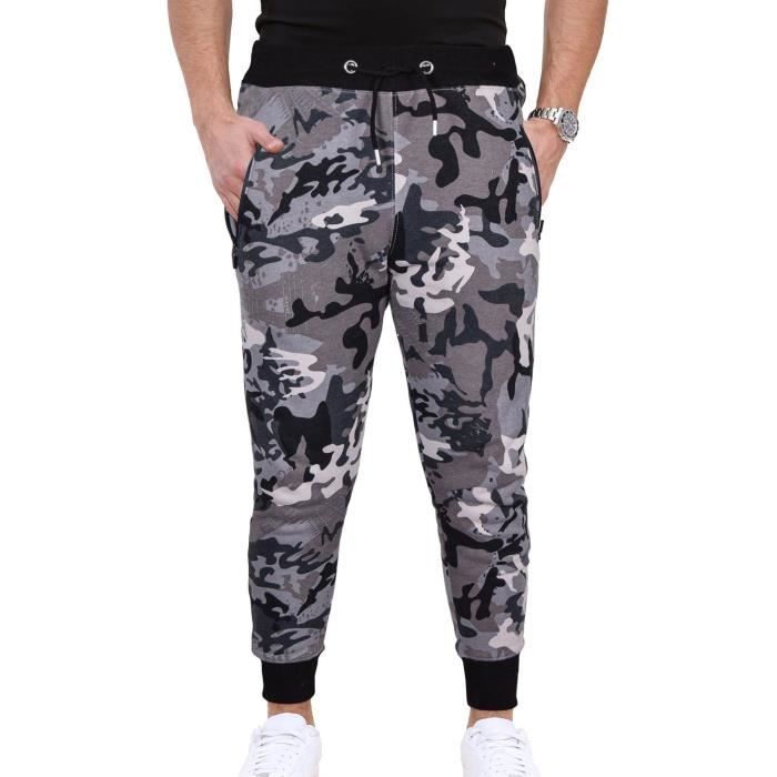 homme polaire jogging bottoms joggeurs 2 ton exercer sweatpants gym pantalon pantalon de survêtement taille s-4xl