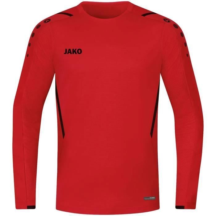 Jako Challenge Sweat Hommes - Rouge / Noir Taille: M Jako Challenge Sweat Hommes - Rouge / Noir Taille: M