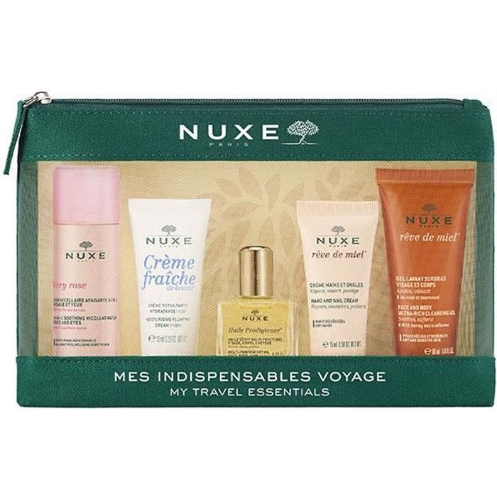 Nuxe Trousse Mes Indispensables Voyage 2023 - Cdiscount Au quotidien
