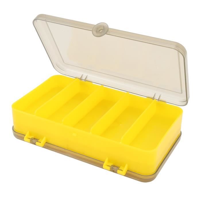Boîte de matériel de pêche vintage Plano Magnum 1152 double face boîte