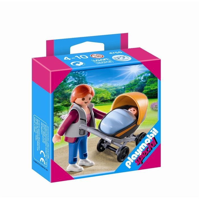 playmobil maman landau