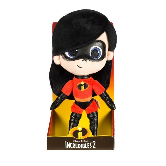 Peluche Helen Incredibili 2 Posh Paws - 25,4 Cm, Morbido, Supereroe Disney, Ufficiale