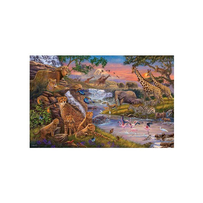 Rideau Occultant - Herbe Lion - 60x120cm - Multicolore - Synthétique