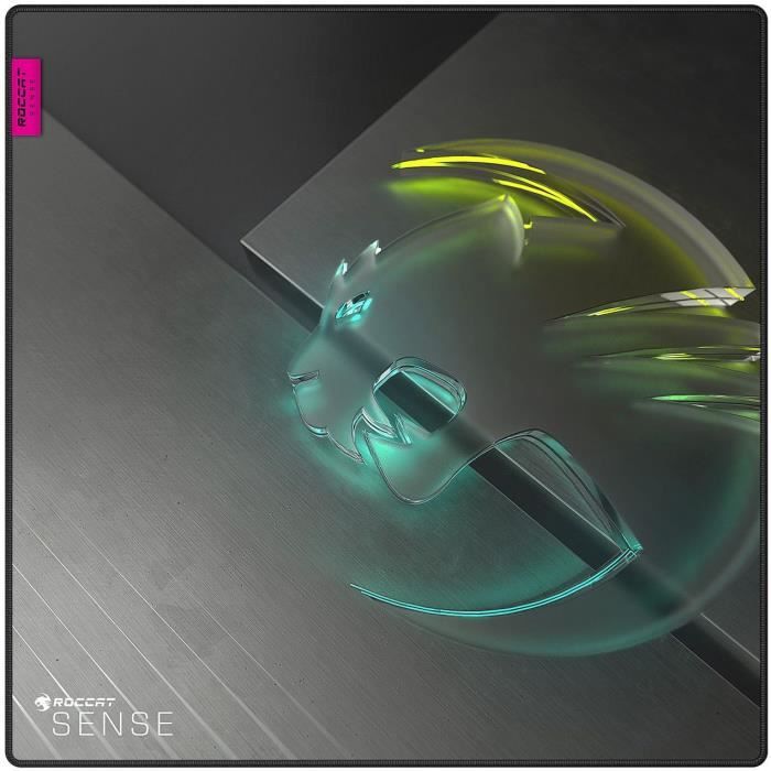 Tapis de Souris Gaming - ROCCAT - Sense Icon SQ - 450 x 450 x 3 mm