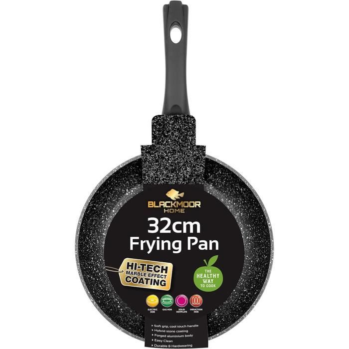 Poêle à Crêpes 20 Cm Glomora – Antiadhésive Induction – Poignée Bakélite Ergonomique – Crêpière Universelle