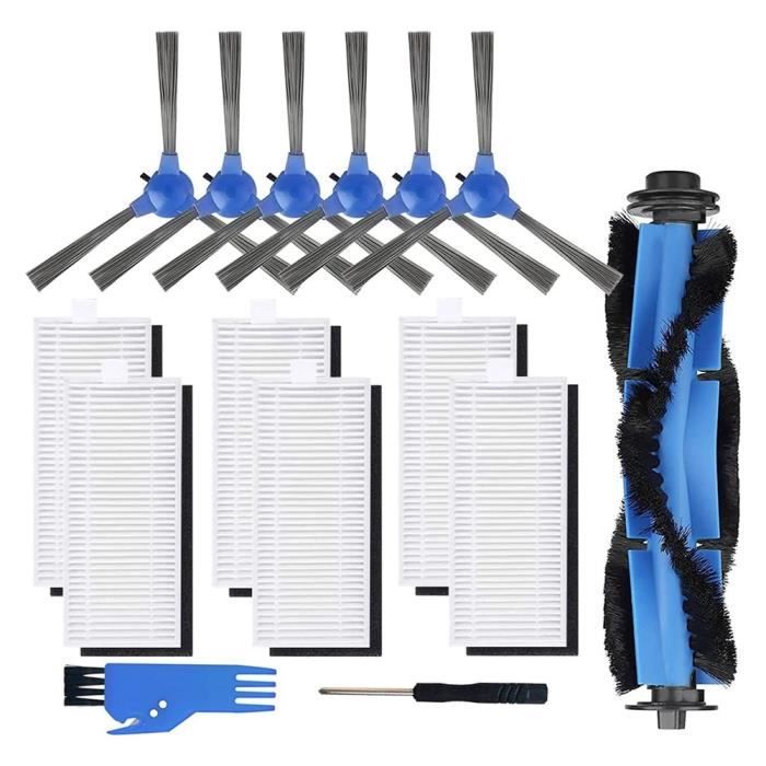 Nispira KF250 Lot De 4 Filtres De Rechange HEPA Compatibles