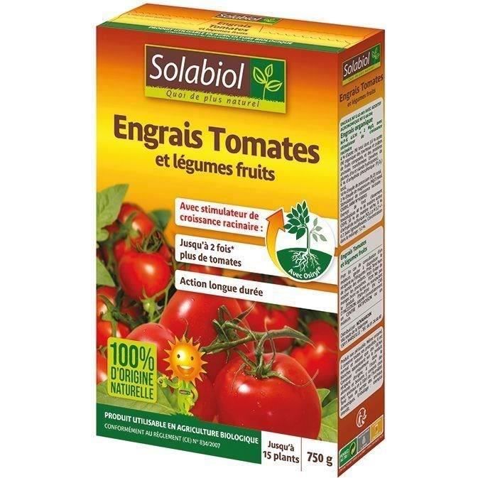 SOLABIOL Abono para tomates - 750 g