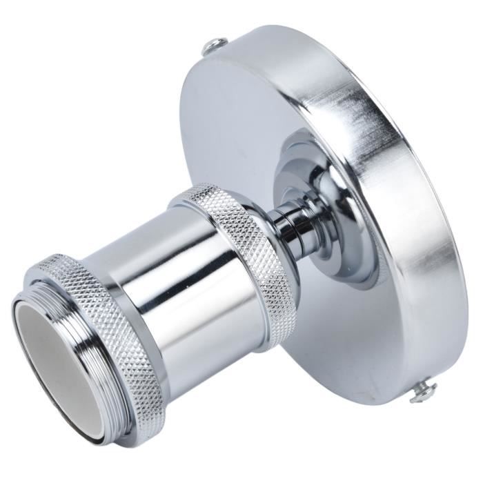 Support de lampe de plafond - SONEW - Vintage E26 E27 - Aluminium - Installation facile - Intérieur