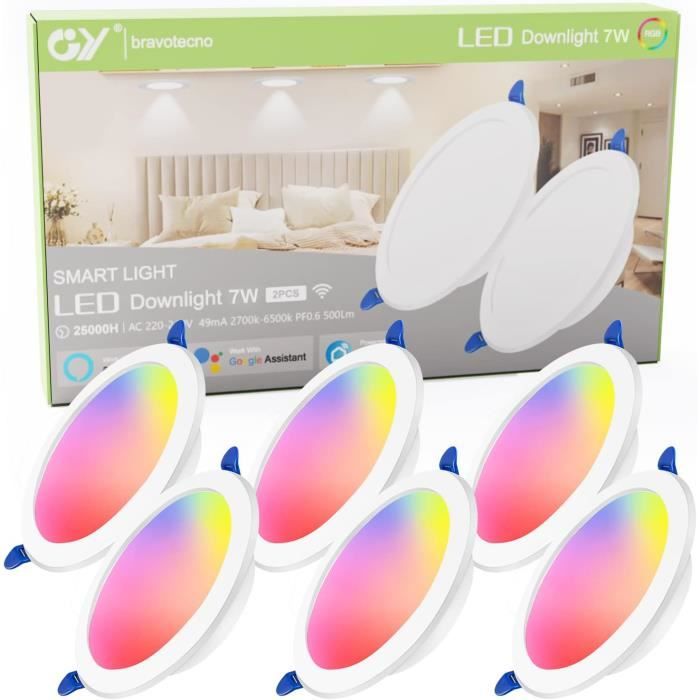 Lot De 6 Paires De Supports Encastrés, Crochets Emboîtables Pour Cadre