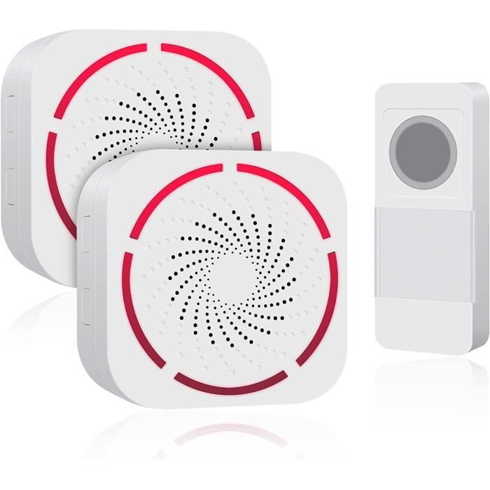 Sonnette sans fil promo aluminium