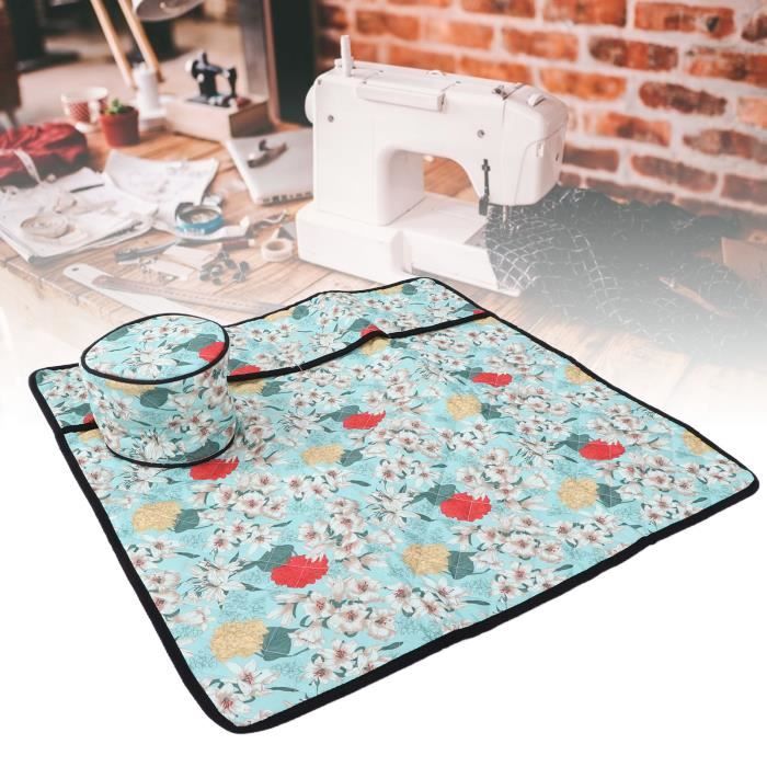 Petit Tapis De Table Liberty Patchwork 35.5x35.5 Cm - Coton Motif Fleuri