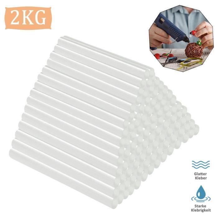 Bâtons de colle chaude - SUUSOLNY - 11mm x 200mm - 2kg - Adhésif ...