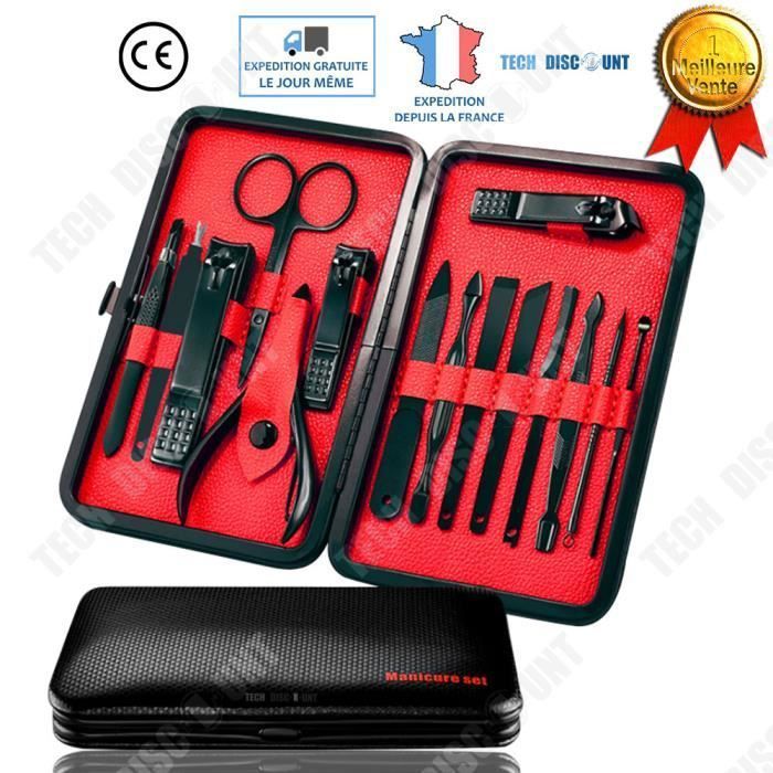 Td Trousse Manucure Femme Homme Cuir Fille Bebe Pedicure Professionnelle Enfant Soin Visage Mains Pieds Acier Inox 15 Pieces Comple Td Trousse Manucure Femme Homme Cuir Fille Bebe Pedicure Professionnelle Enfant Soin Visage Mains Pieds Acier Inox 15 Pieces Comple