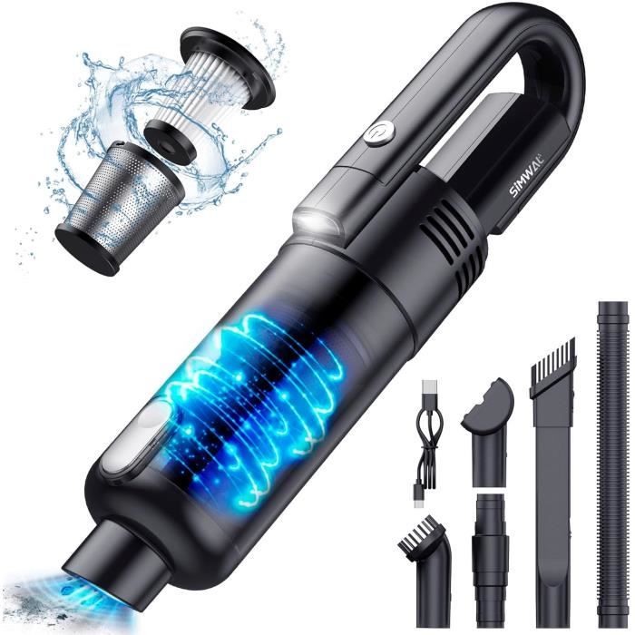 Aspirateur à Main Sans Fil Rechargeable USB - 16000 Pa - Pour Voiture Et Maison - Neuf