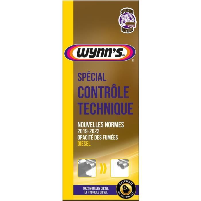 WYNN'S Traitement spécial contrôle technique - Diesel - 325 ml - Edition 80 ans