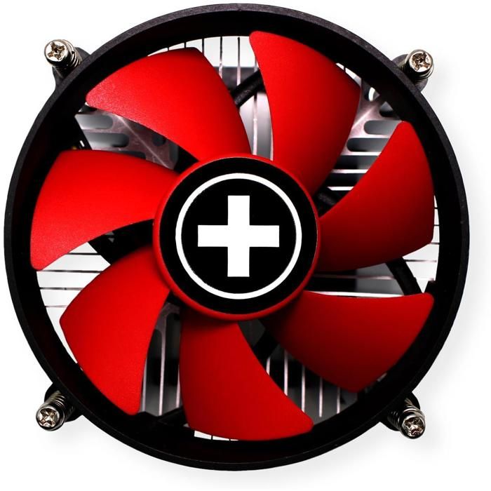 Ventirad /Ventilateur CPU Processeur 92mm Intel et AMD Rouge