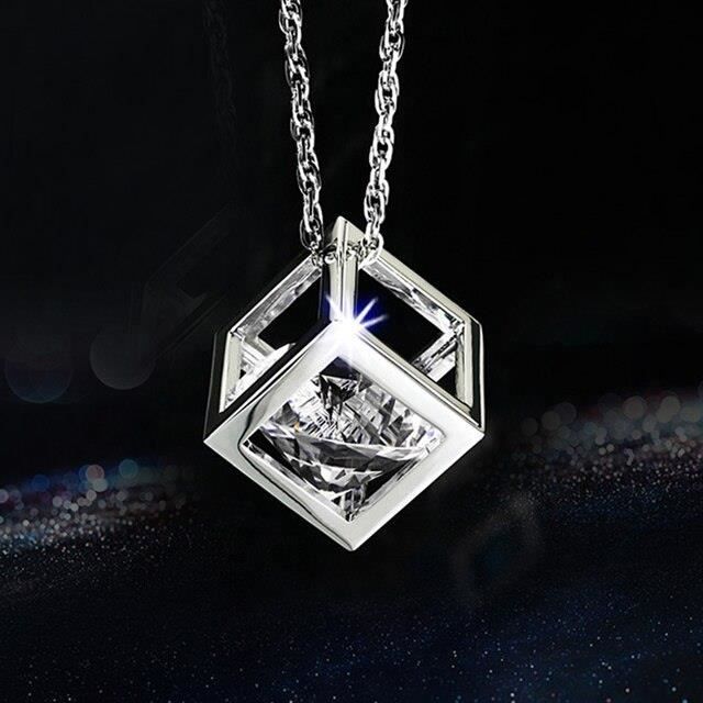 Pendentif Rétroviseur Pentagramme Cristal Artificiel - Décoration Voiture Transparente Blanche, Ajustable