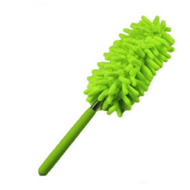 Nettoyeur De Poussière Rétractable, Plumeau Plat Extensible Jusqu'à Et Deux Housses En Microfibre, Nettoyeur De Poussière Rétractable Pour Les Fentes Sous Le Canapé, Les Armoires, Le Lit, La Poussière