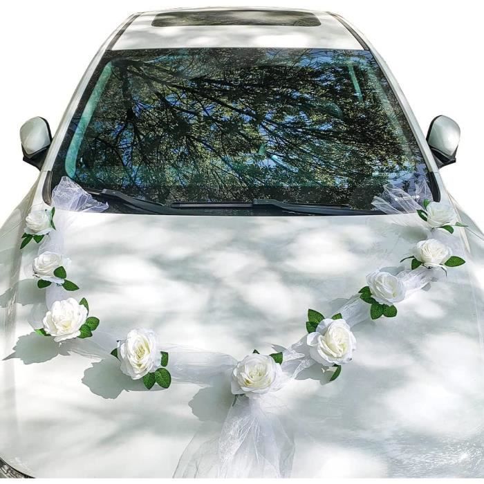 Autoschmuck - Kit De Décoration De Voiture De Mariage - Guirlande