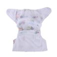 Lot de 14 Couches Lavables Bébé en Coton Avec 28 Insert Microfibre Lavable Taille Ajustable pour Garçons et Filles-1