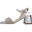 Sandale - nu-pieds NERO GIARDINI 135949 Gris - Compensé - Fabriqué en Italie-1