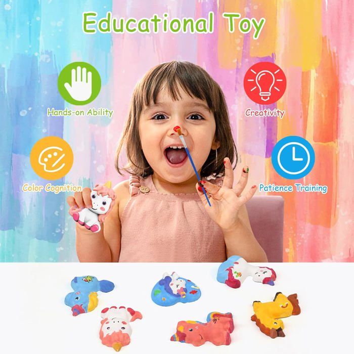 Conception De Pages à Colorier Pour Enfants Avec Un Joli Jeu De Licorne