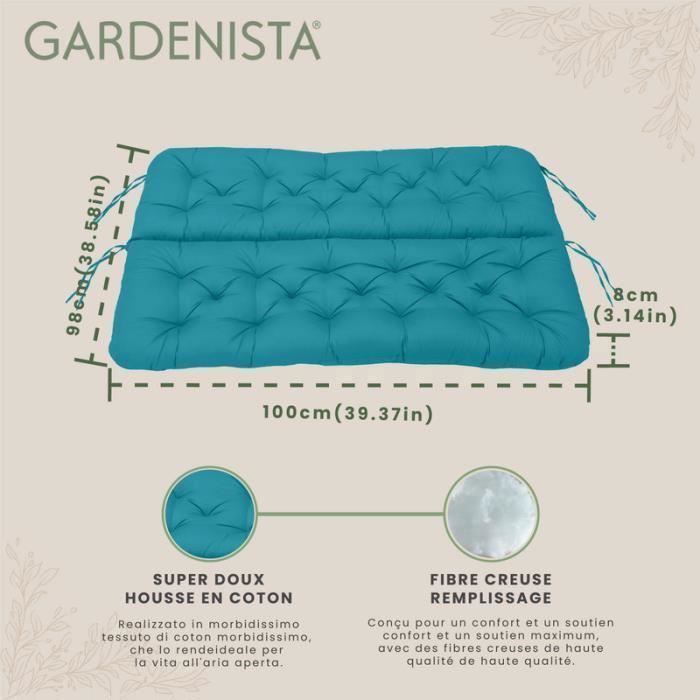 Coussins De Banc Gardenista 2 Places R sistants L eau coussins-de-banc-gardenista-2-places-r-sistants-l-eau