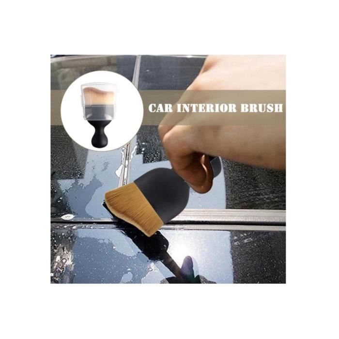 Xzyden Brosse De Nettoyage Pour Ceinture De Sécurité De Voiture, Outil De Lavage Double Face En Forme De U, Brosse De Nettoyage Multifonctionnelle Pour Couverts, Accessoire De Voiture Universel