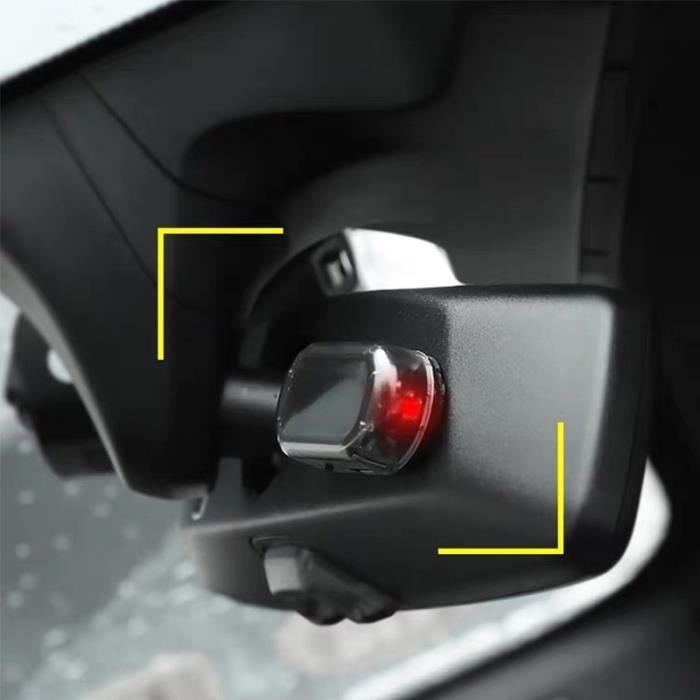 Générique Éclairage De Voiture Anti-vol à énergie Solaire