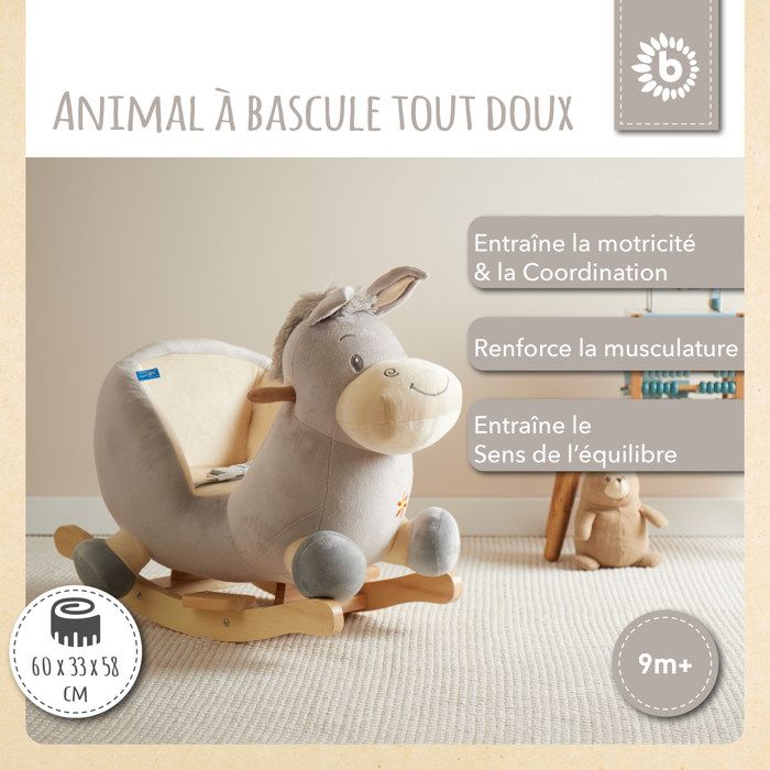 Bieco Peluche Animal à Bascule Ours | Cheval à Bascule Animal a Bascule Bebe Animaux a Bascule Enfant Cheval Bascule Bois - Jeux - Jouets Bieco Peluche Animal à Bascule Ours | Cheval à Bascule Animal a Bascule Bebe Animaux a Bascule Enfant Cheval Bascule Bois - Jeux - Jouets
