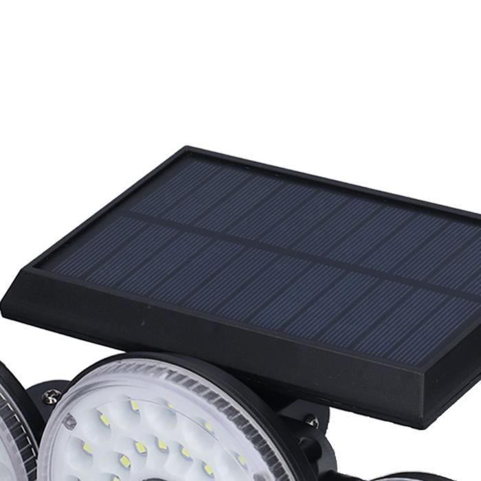 Lampadaire Solaire Extérieur LED Avec Détecteur De Mouvement - Éclairage Allée Jardin 300W