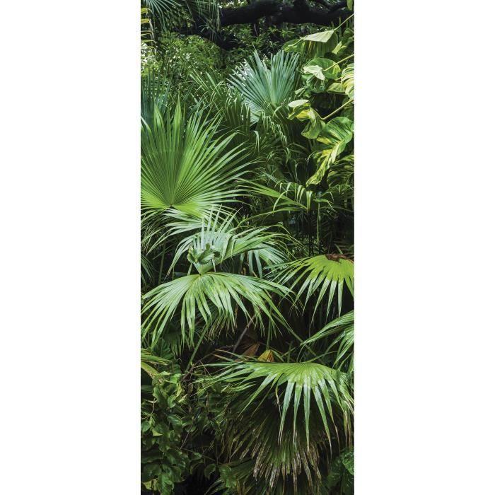 Papier Peint Paysage Oriental, Jungle, Arbres, Style Aquarelle