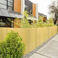 LILIIN Canisse PVC pour jardin balcon terrasse, clôture brise-vent, Stores Balcon, Brise vue 180x500cm, Bambou-2