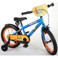 Vélo NERF Blast 16 pouces - Garçon - BMX - Acier - Bleu - Orange - 4 à 6 ans-2