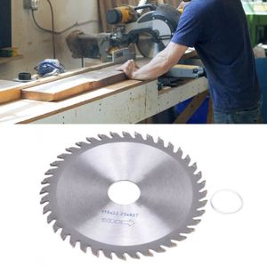 Lame De Scie Circulaire 125mm X 22.23mm TOOLMAYS - 40 Dents, Pour Bois, Stratifié, Plastique - Coupe Sèche Ou Humide