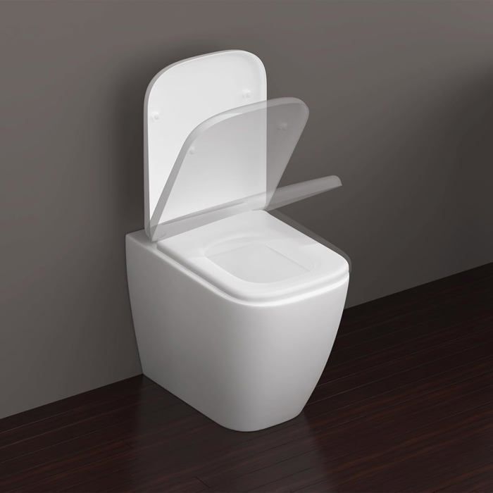 Lunette De WC Abattant Universel Blanc NT NOYON & THIEBAULT - Clipsable Et Nettoyage Facile
