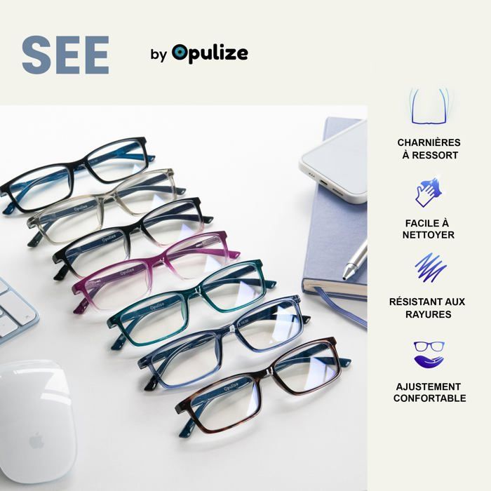 Lunettes anti lumiere bleue lunettes anti-fatigue visuelle