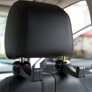 LINFEI Lot De 3 Crochets Métalliques Pour Appuie-tête De Voiture - Universels, Résistants (jusqu'à 31,8 Kg)