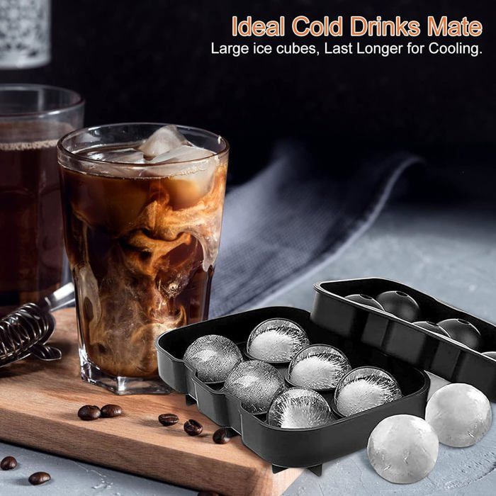 Lot De 2 Bacs à Glaçons Étroits Avec Couvercle - Parfaits Pour Boissons Sportives Et Cocktails