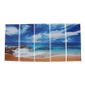 Get Wallpaper 5pcs Tableau Toile Ciel Plage Art Decor Mural Maison Achat For Android