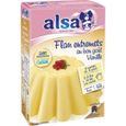 LOT DE 2 - ALSA - Préparation Flan Entremets Vanille - boite de 192 g-0