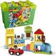 LEGO® 10914 DUPLO La boîte de briques deluxe, Jeu de Construction avec Rangement, Jouet éducatif pour bébés de 1 an et demi-0