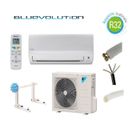 PRET A POSER CLIMATISATION DAIKIN 5000W R32 BLUEVOLUTION REVERSIBLE FTXF50A + KIT DE POSE 3 METRES + SUPPORT MURAL