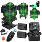 Niveau Laser 4D - PRUMYA - 16 Lignes - Contrôle par APP - 2 Batteries 1200mAh - Écran LCD