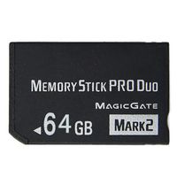 64 Go Carte mémoire Memory Stick Pro Carte mémoire Thumb Drive Flash pour appareil photo, SLR, PSP