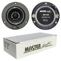 2 SUPER TWEETER MASTER AUDIO BST12/8 175 watts rms et 350 watts max 9,50 cm diamètre 98 db 8 ohm 2,70 cm profondeur, la paire